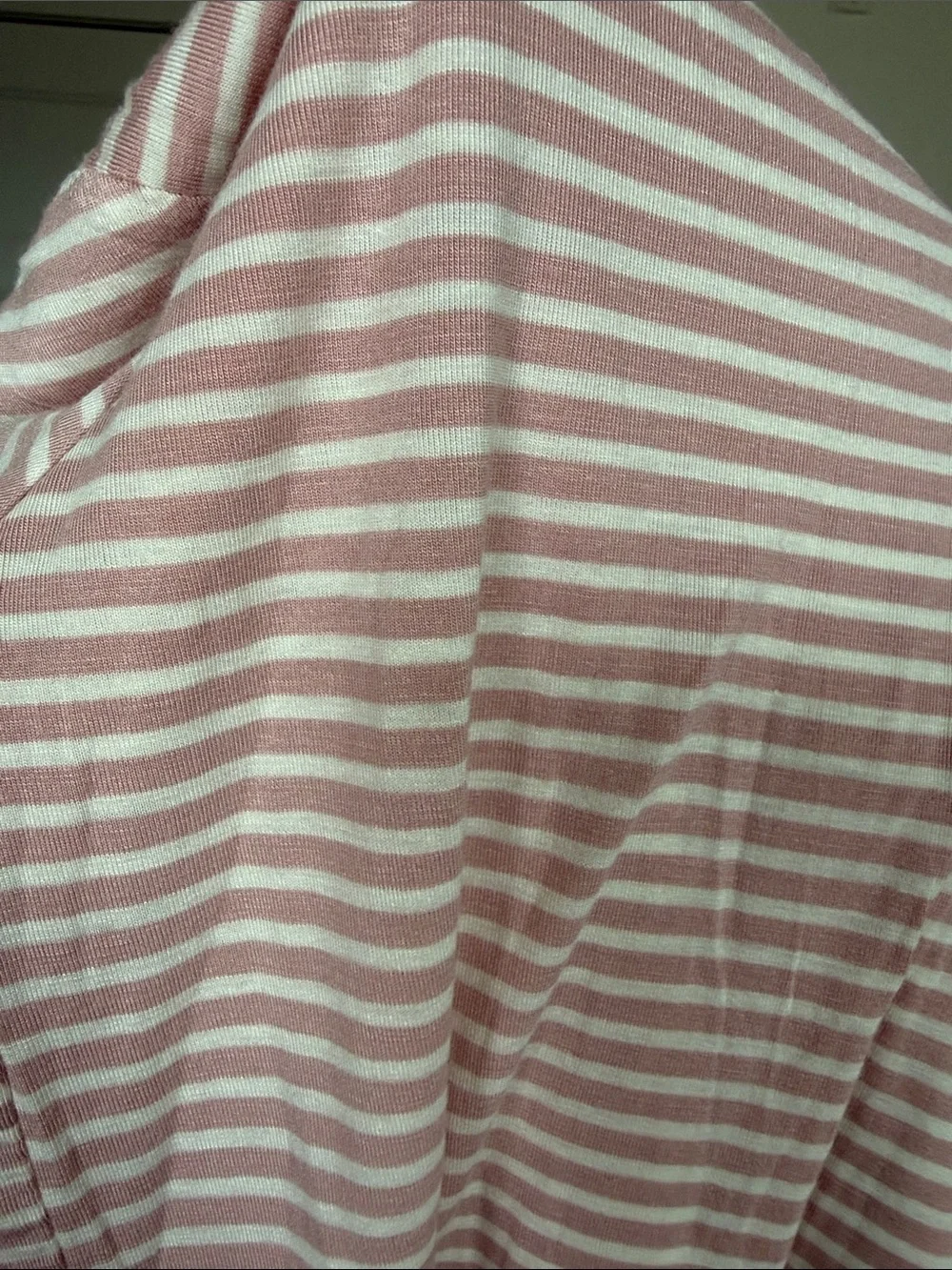 Mauve stripe top size small